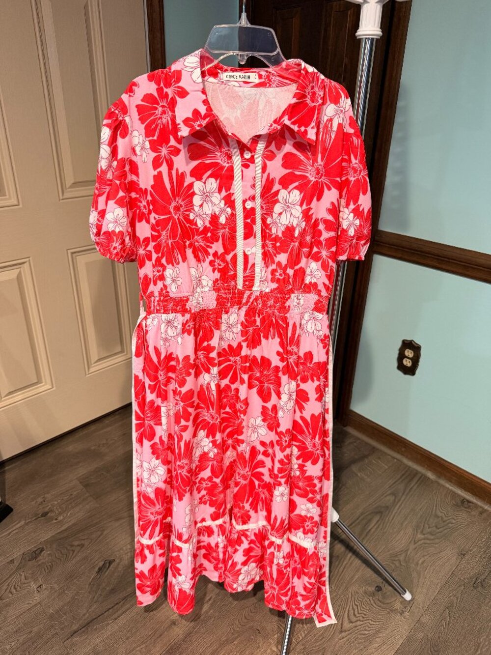 Grace Karin Floral Maxi Dress